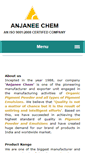 Mobile Screenshot of anjaneechem.com